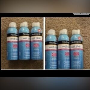 Neutrogena Wet Skin Sunscreen Spray. 6 bottle new